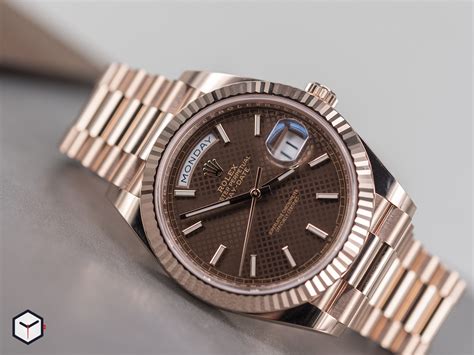 rolex chocolate president|Rolex day date 40 228235.